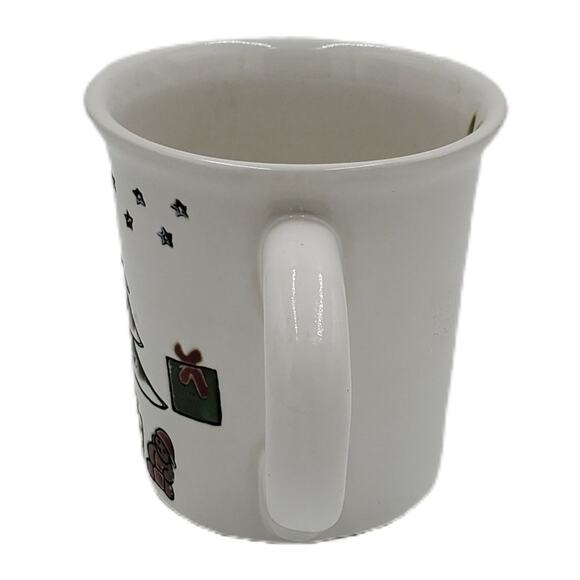 Christmas Tree With Gifts Stars 16oz Mug Coffee Tea Hot Chocolate White Mug - Picture 3 of 7